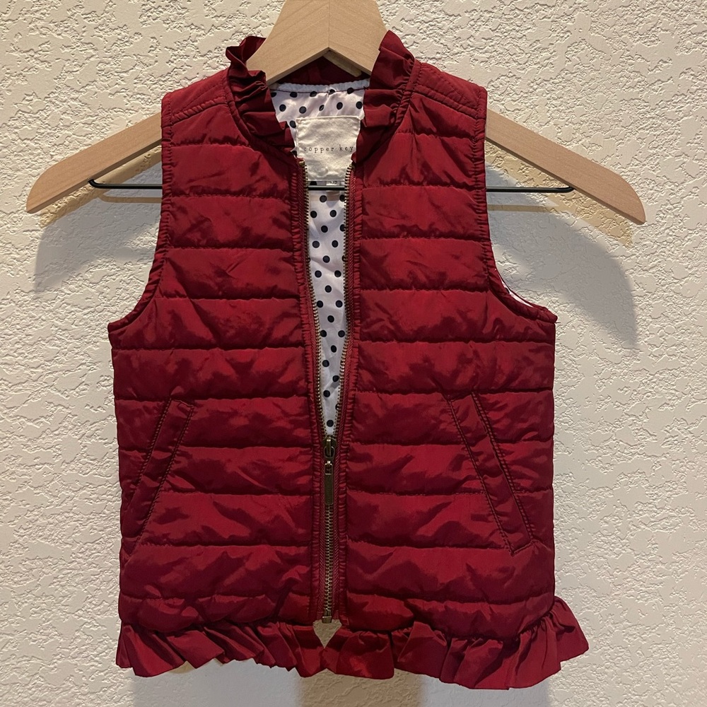 Copper Key Kids puffer vest